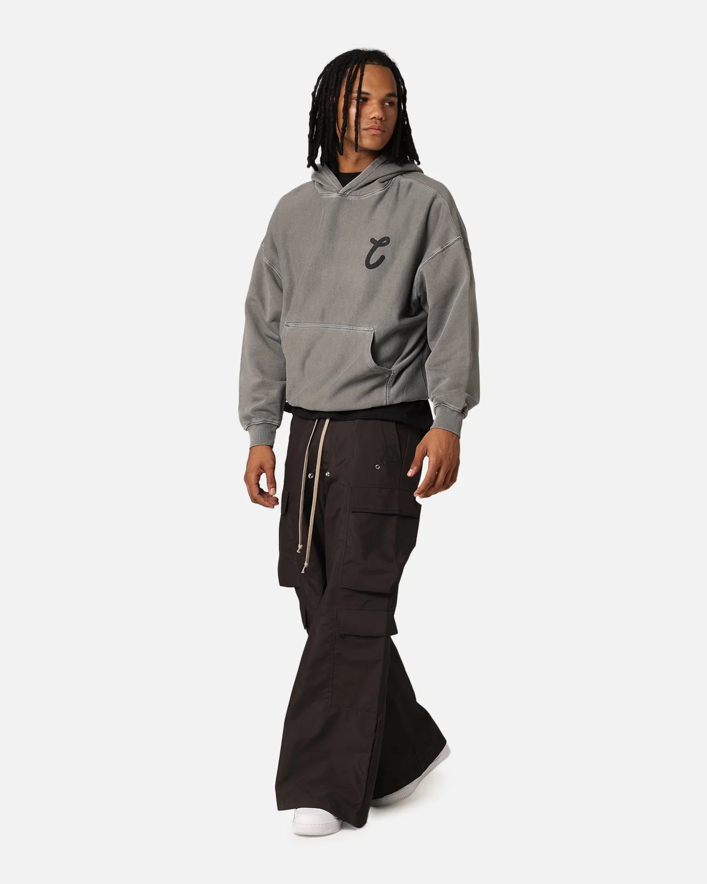 Carré Athletic Heritage Hoodie Washed Charcoal