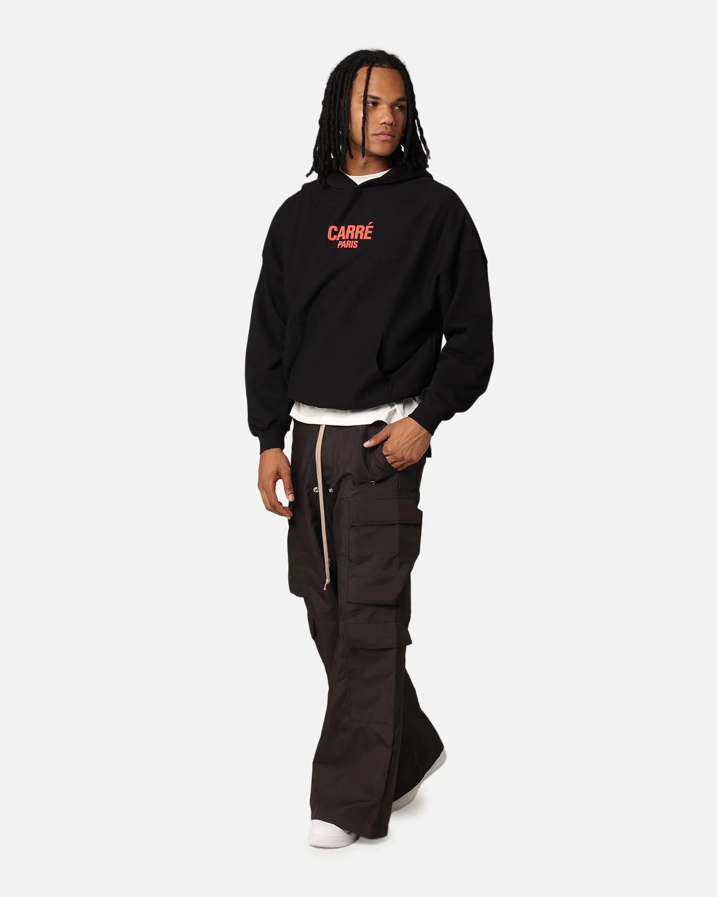 Carré Vapor Hoodie Black