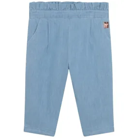 Carrement Beau Denim Frill Trousers