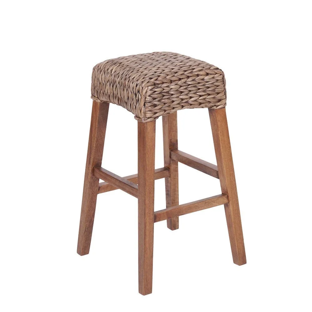 Cebu Bohemian Basics Rattan Backless Bar Stool