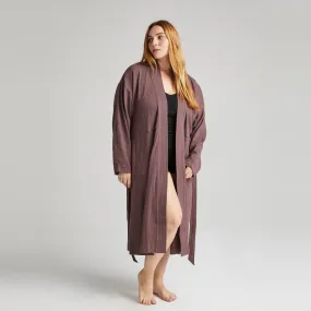 Cloud Robe Coat (Plum Smoke)