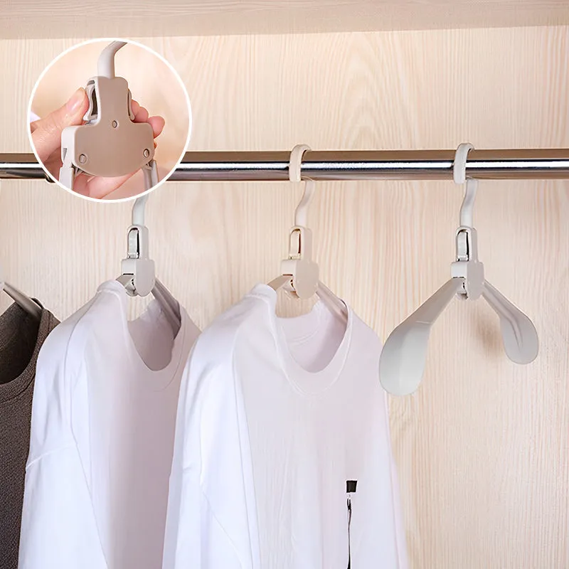 Collapsible coat hanger - practical and robust