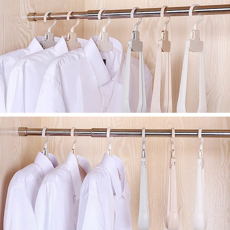 Collapsible coat hanger - practical and robust