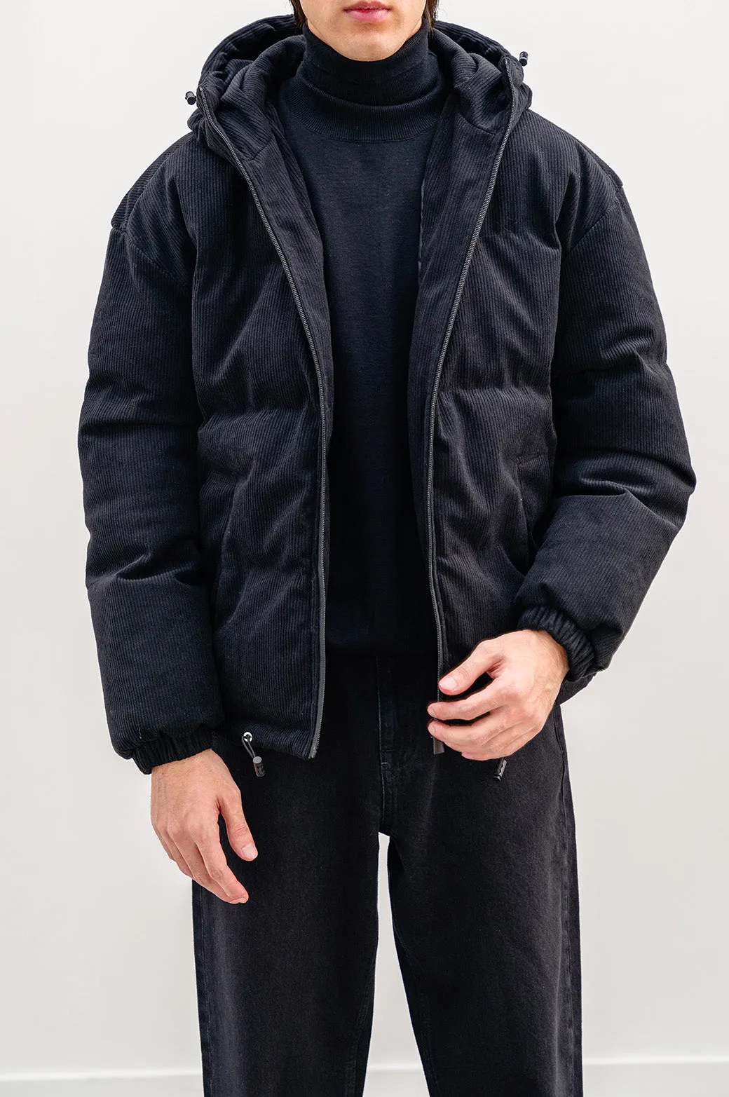 CORDUROY PUFFER JACKET