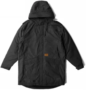 Crooks & Castles Quaay-Day Parka Jacket, Black