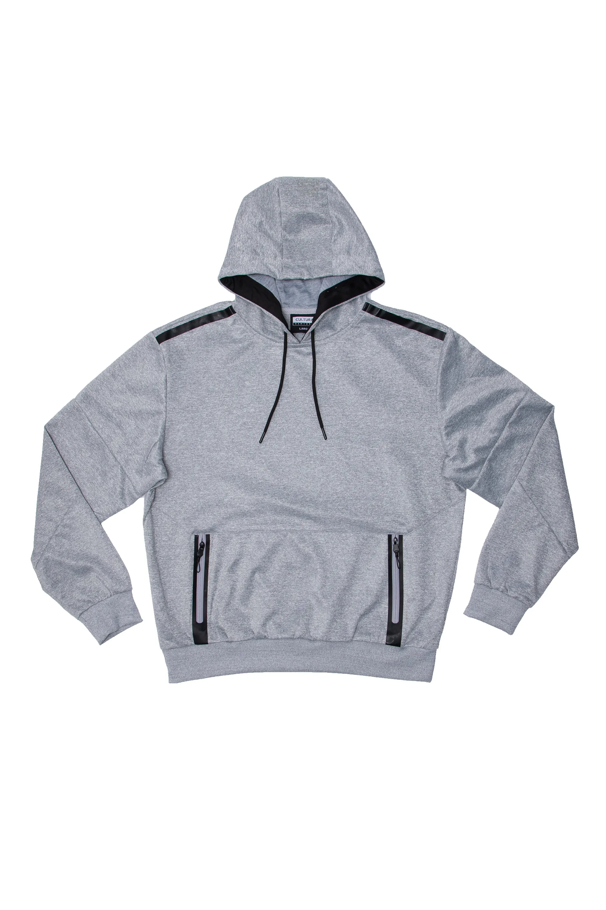 Cultura Men's Pullover Hooded Track Jacket