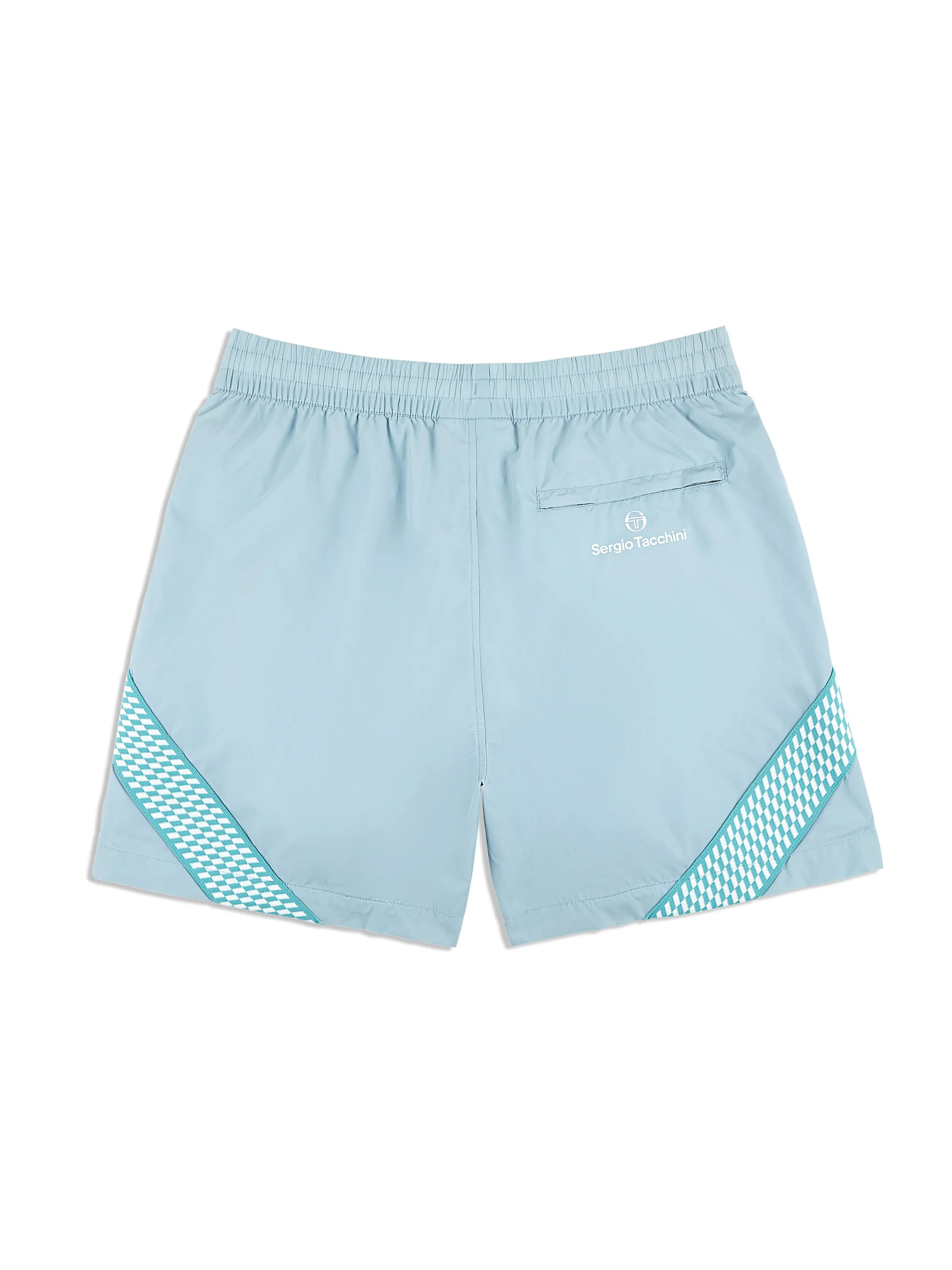 Dama Track Short- Celestial Blue