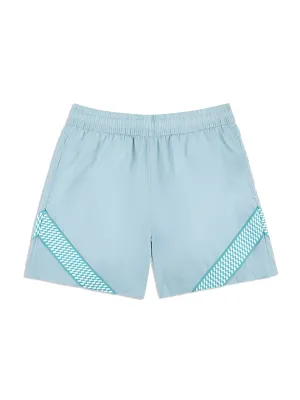 Dama Track Short- Celestial Blue