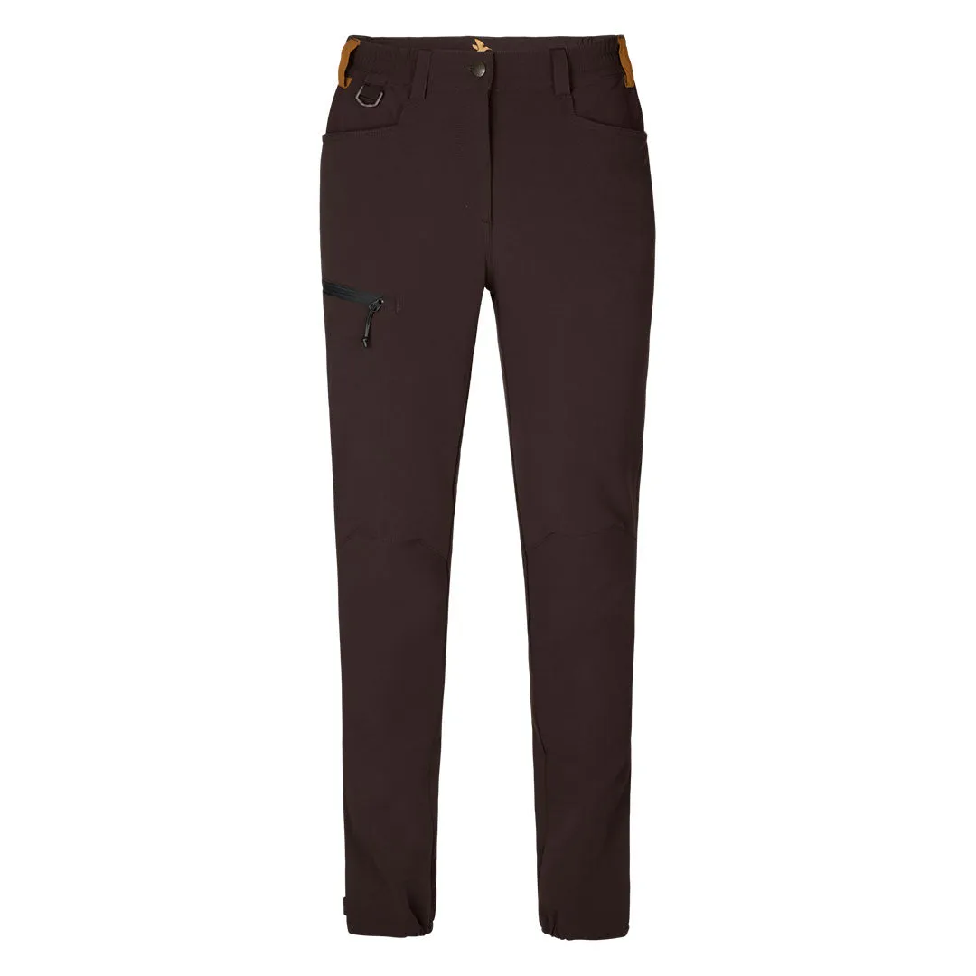 Dog Active Ladies Trousers - Dark Brown by Seeland