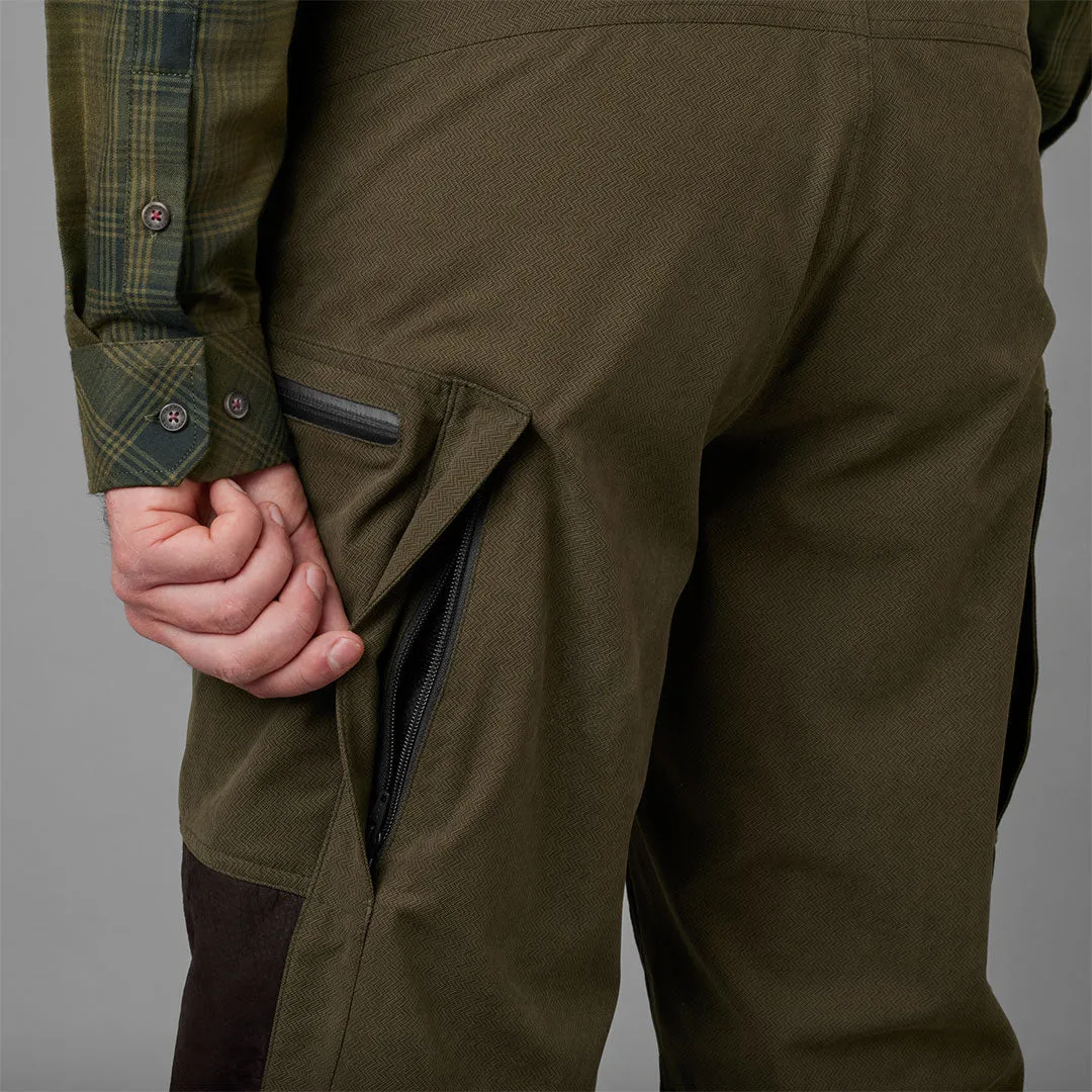 Driven Hunt HWS Leather Trousers by Harkila