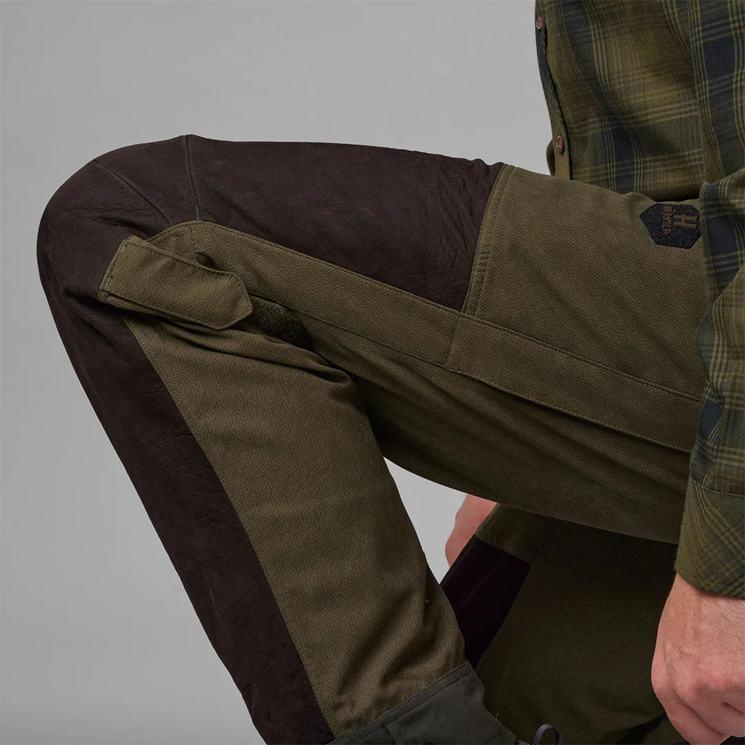 Driven Hunt HWS Leather Trousers by Harkila