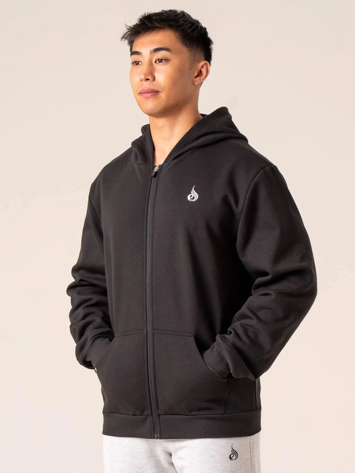 Emerge Track Jacket - Faded Black