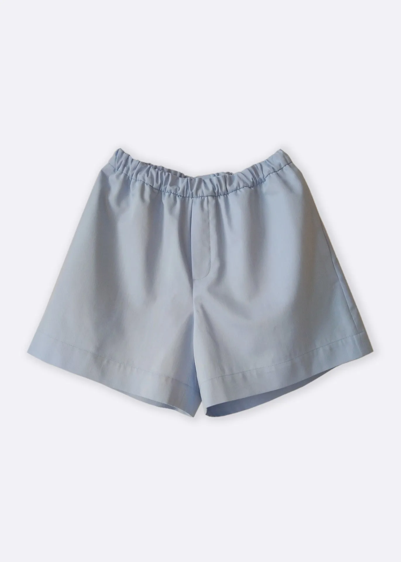 Eva - Shorts in Sky Blue - 100% Cotton (organic) / 100 % Baumwolle (Bio)