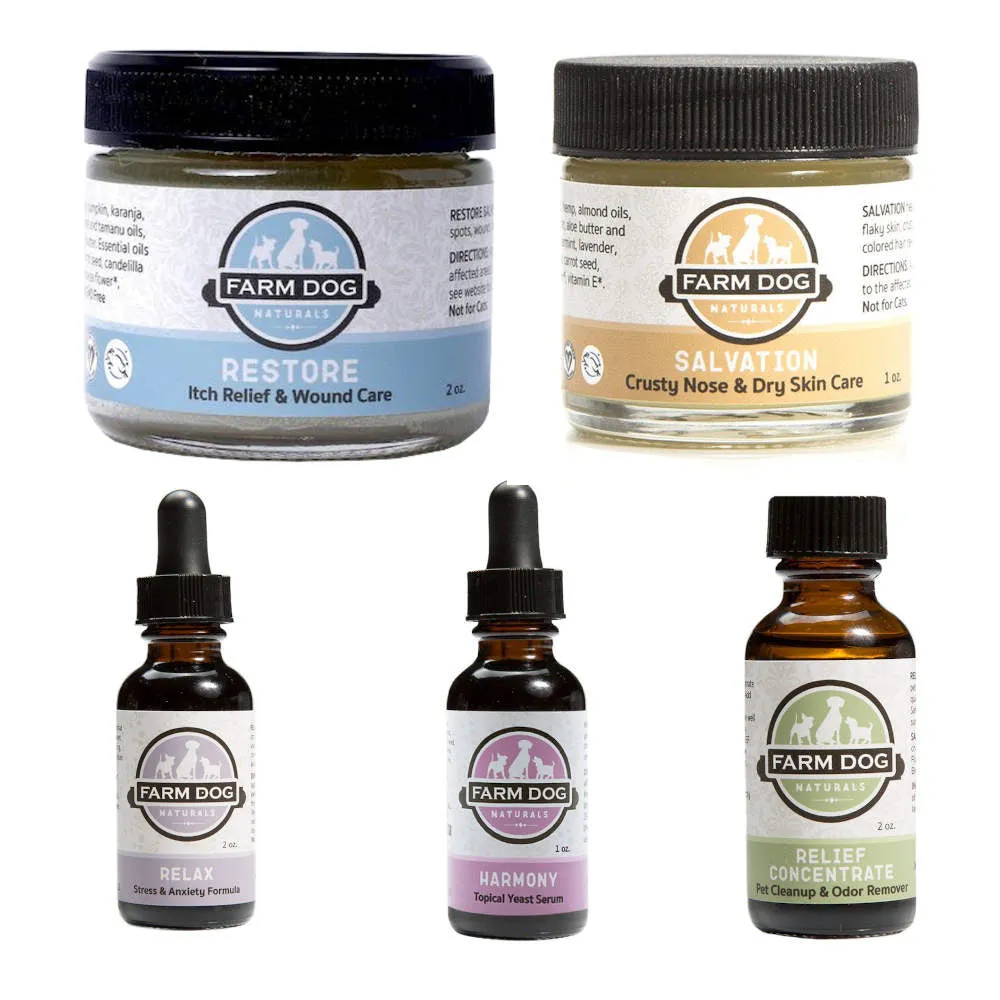 Farm Dog Naturals Fan Set