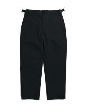 Fatigue Pant Combo - Black Heavyweight Ripstop Cotton