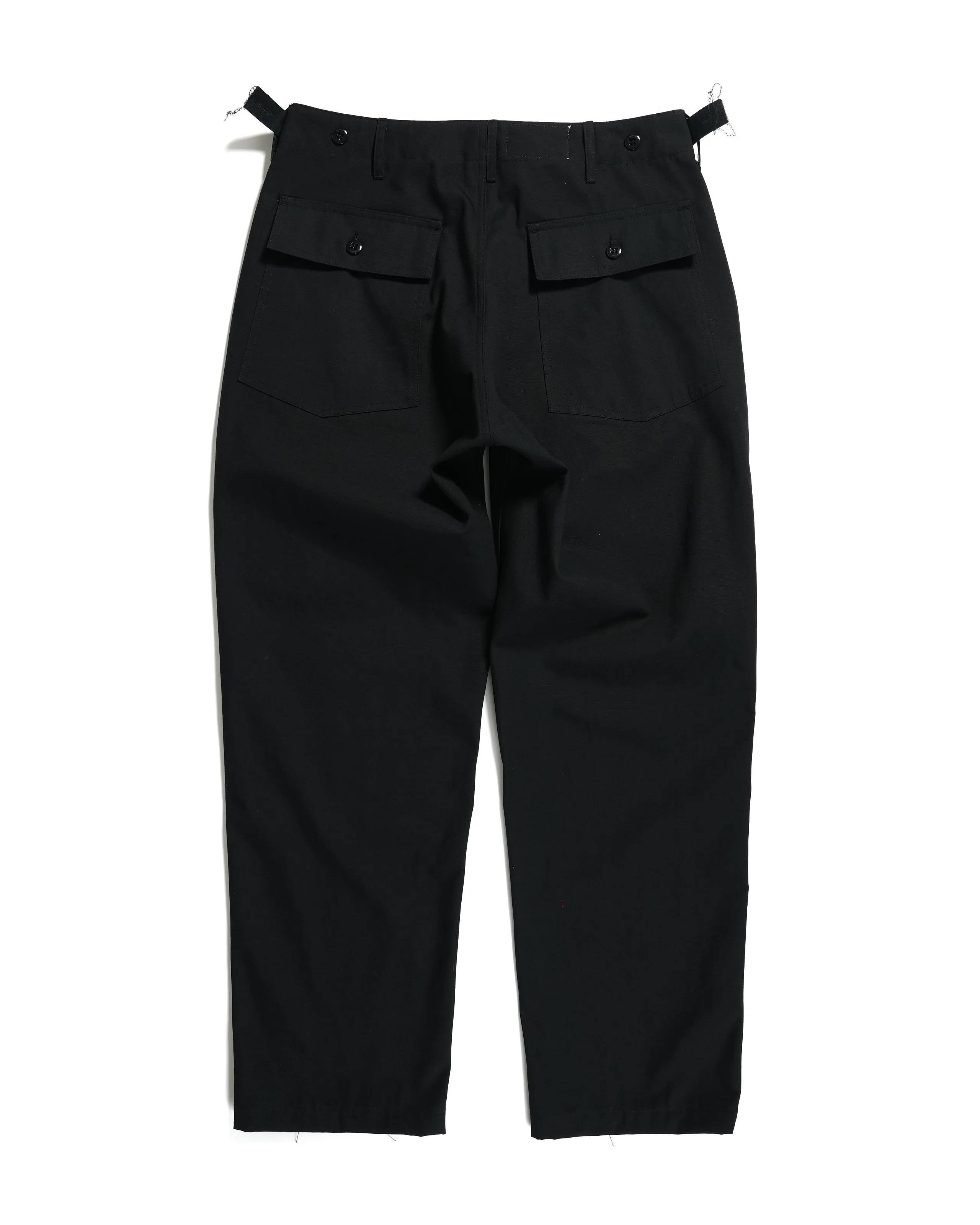 Fatigue Pant Combo - Black Heavyweight Ripstop Cotton