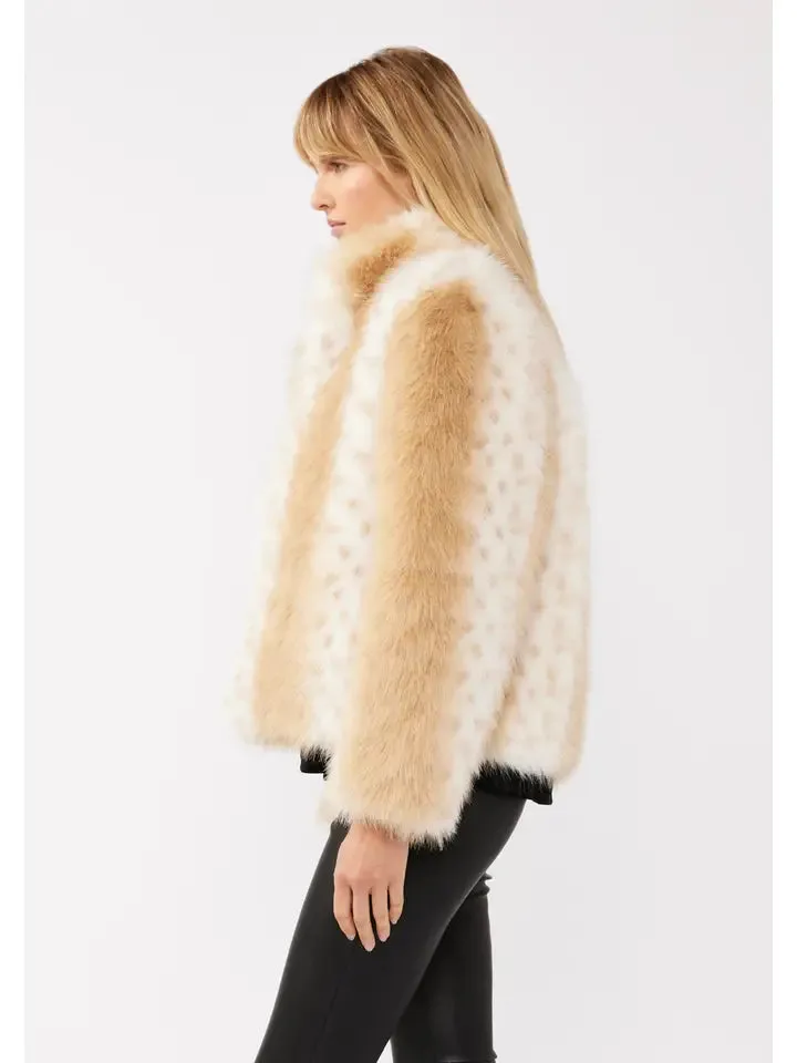 Faux fur Crop Jacket