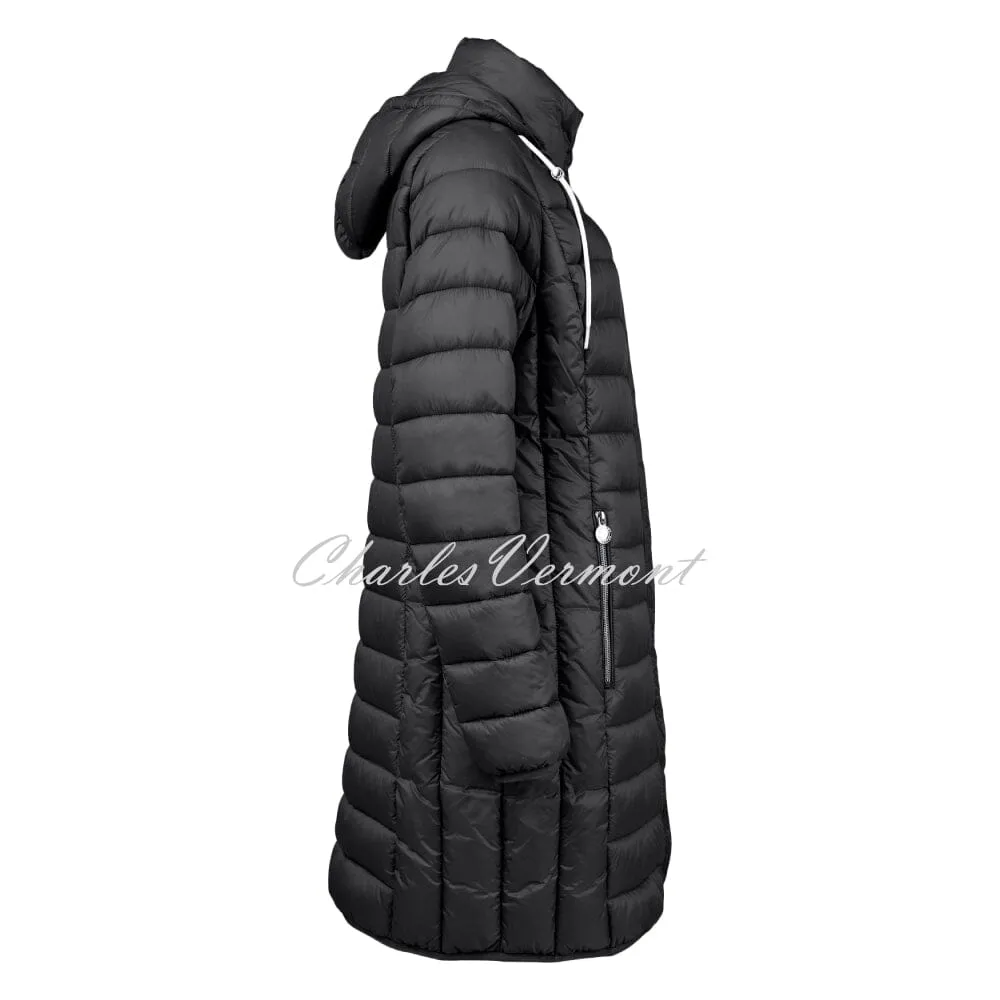 Frandsen Longline Padded Coat - Style 103-588-90 (Black)