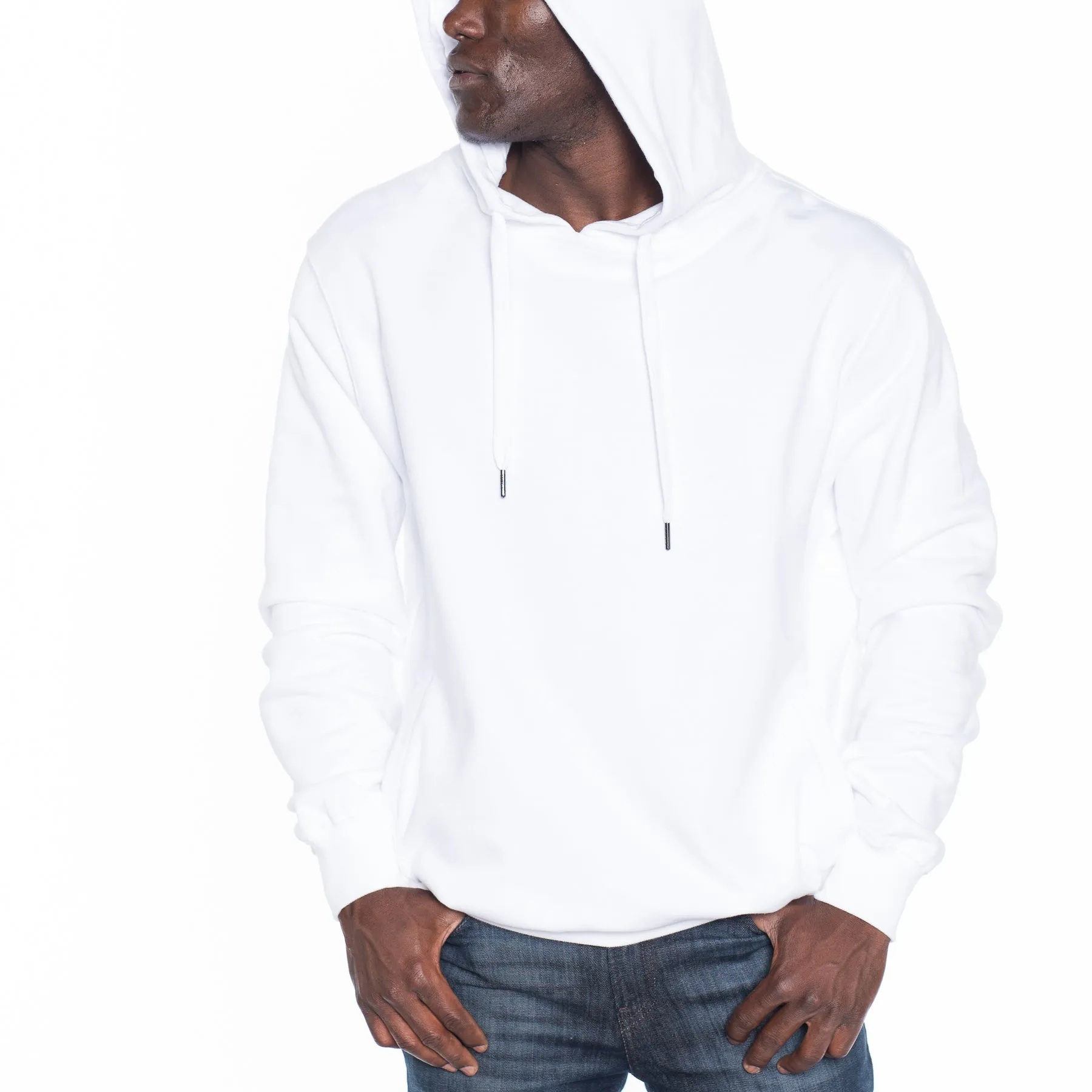 French Terry Pullover Hoodie