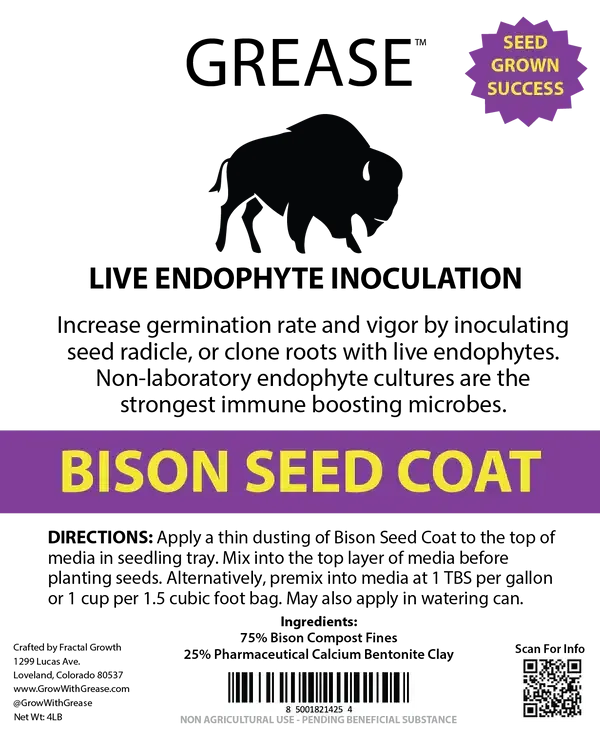 GREASE Bison Seed Coat (ENDOPHYTES)