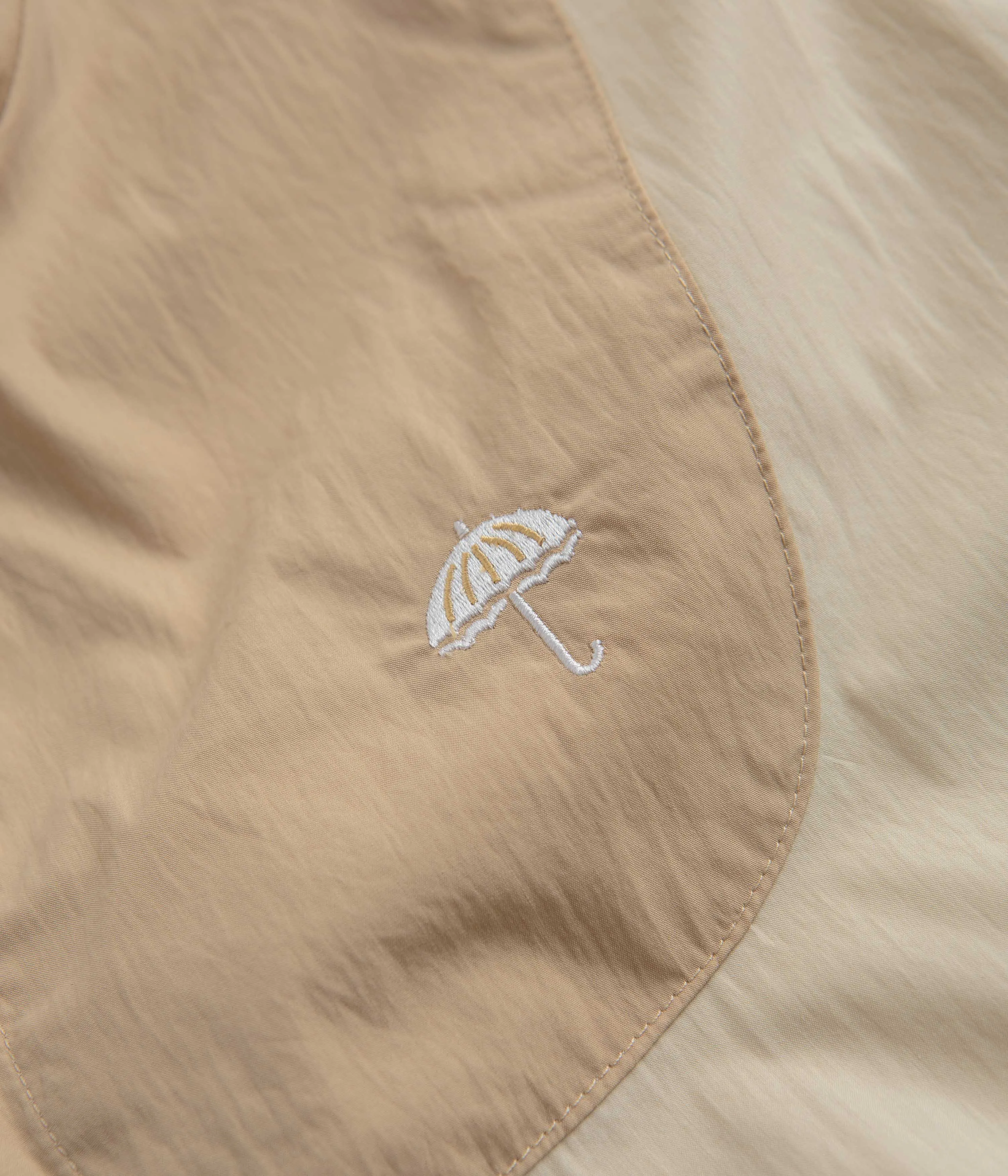 Helas Sand Track Jacket - Beige / Clear Brown