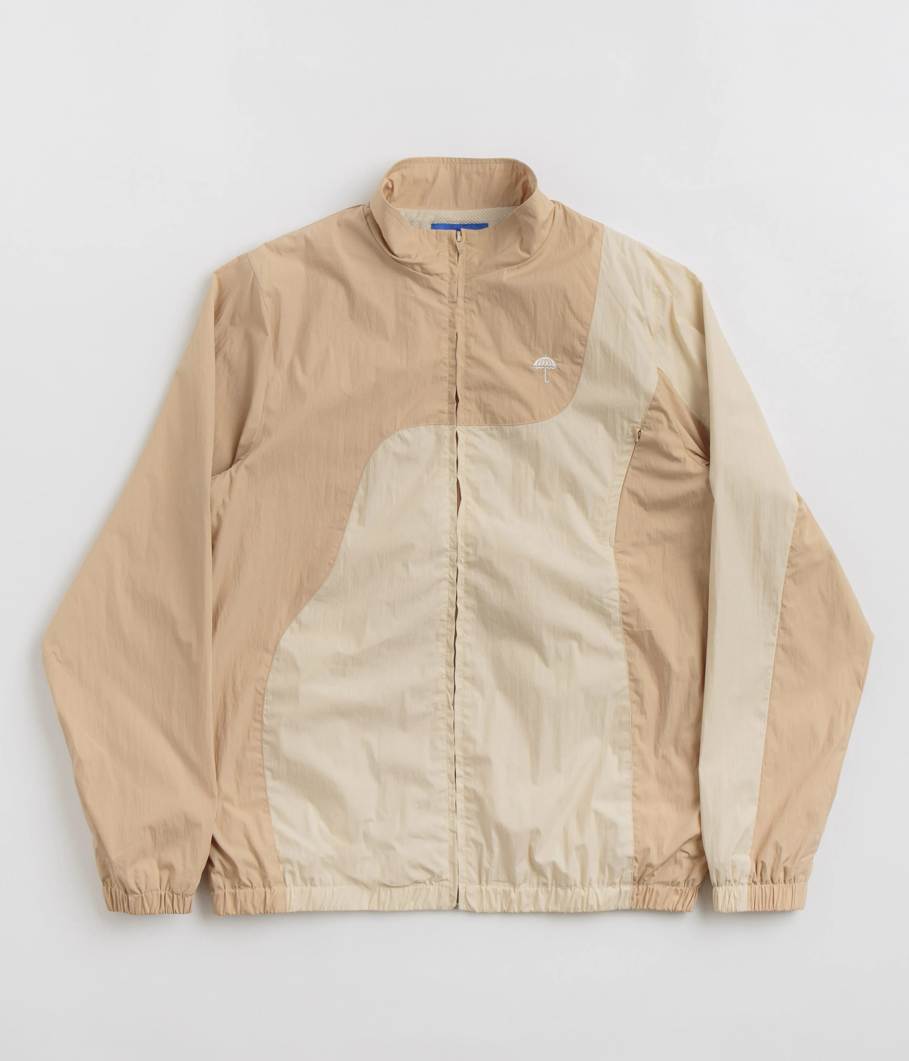 Helas Sand Track Jacket - Beige / Clear Brown