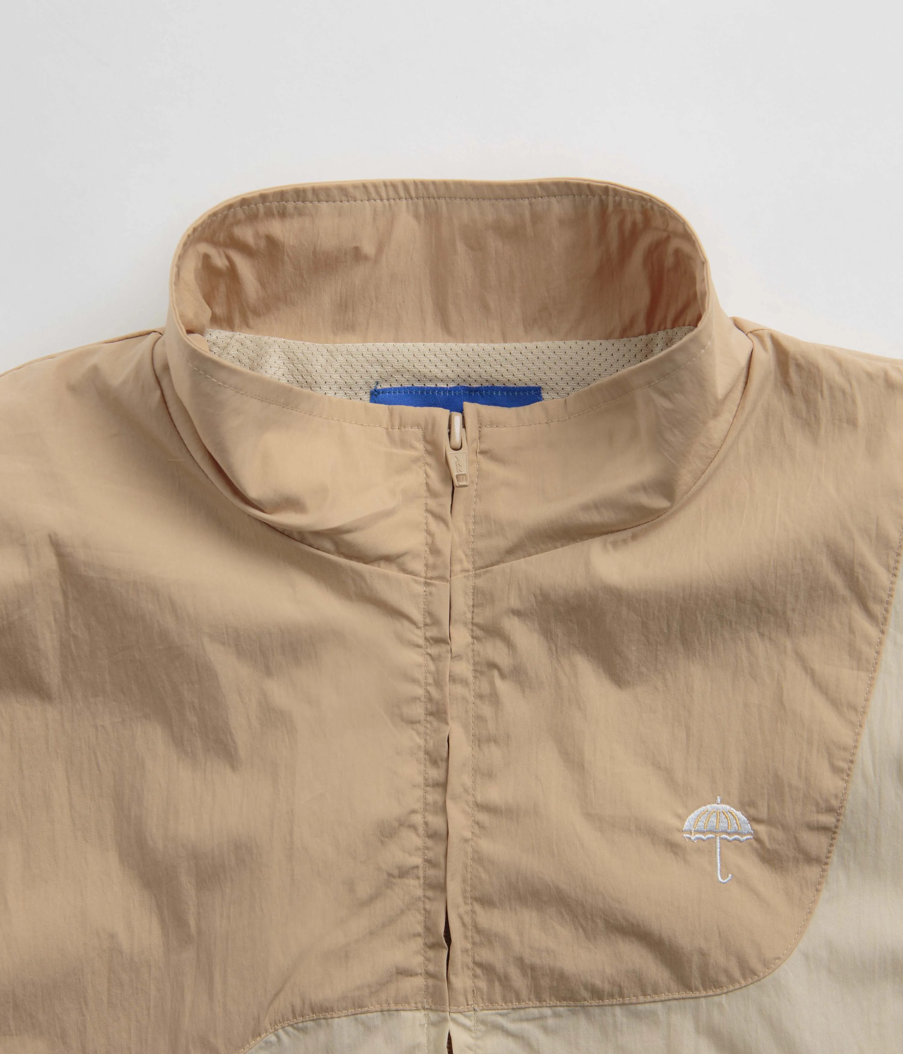 Helas Sand Track Jacket - Beige / Clear Brown