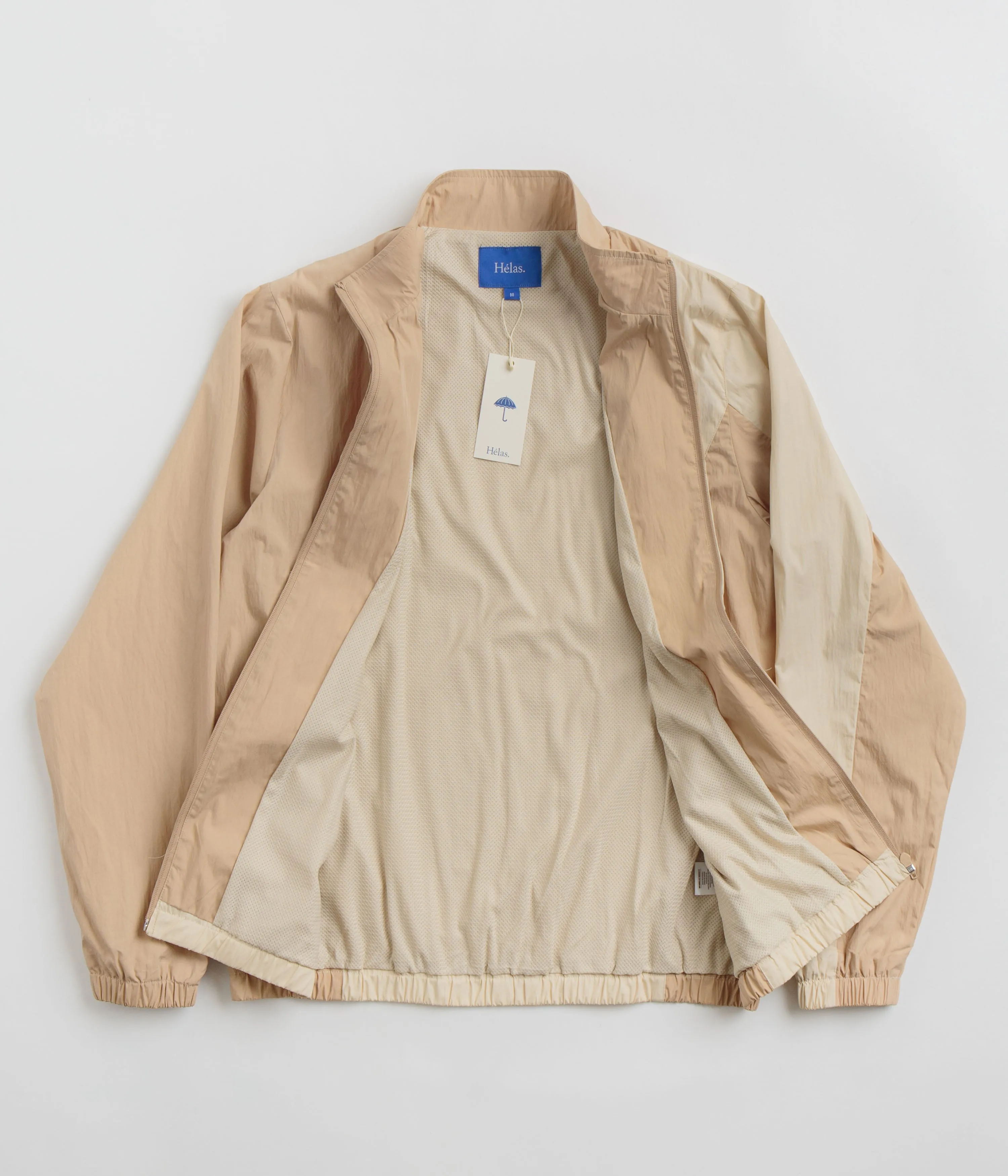 Helas Sand Track Jacket - Beige / Clear Brown