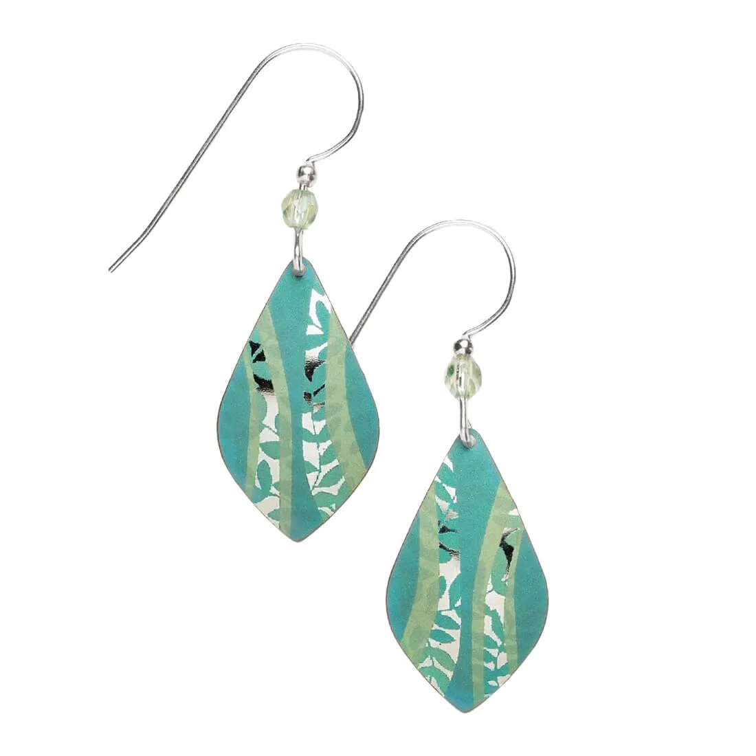 Holly Yashi Riverwind Teal Earrings