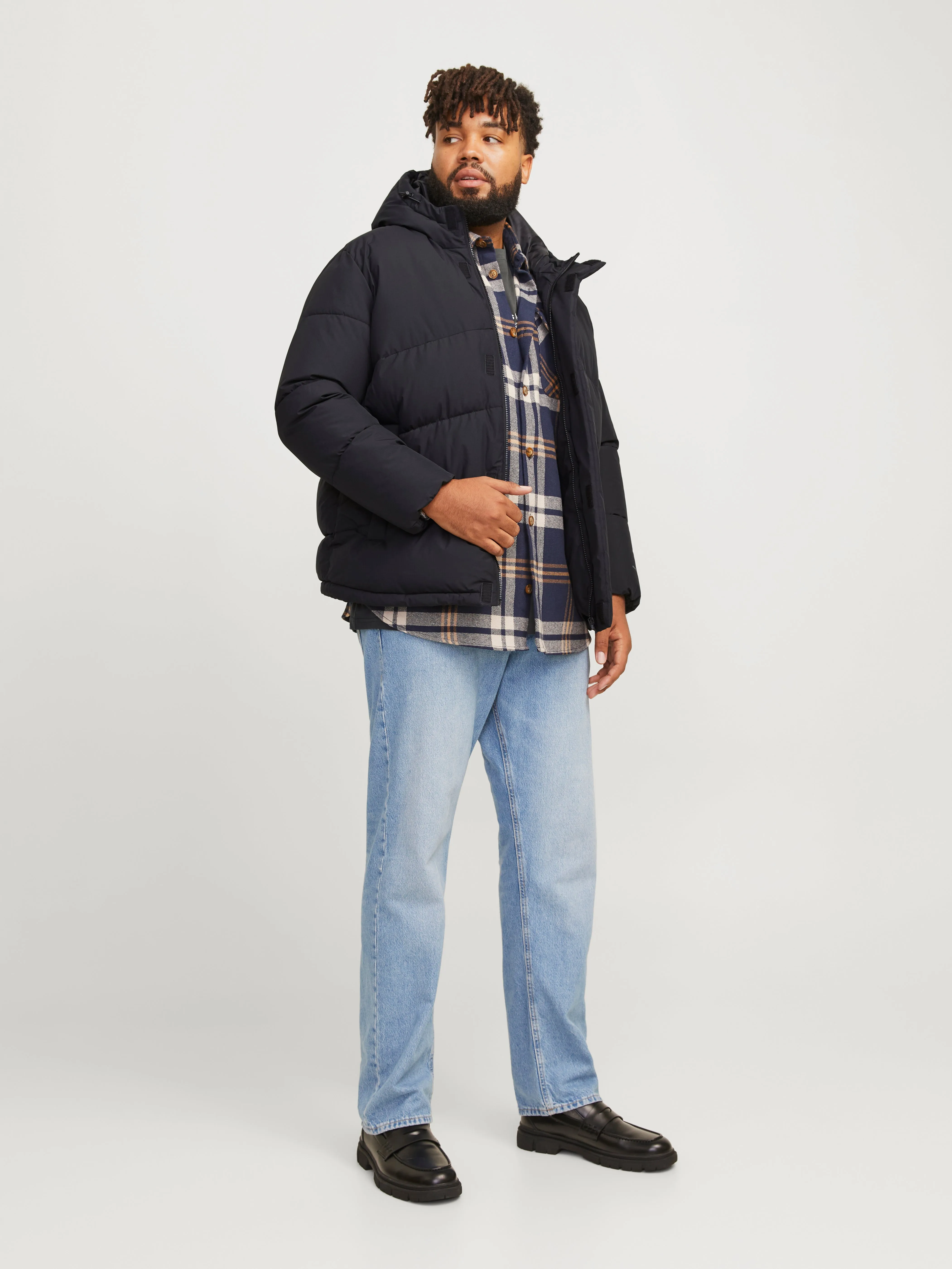 JACK & JONES JJWORLD PUFFER JACKET PLS