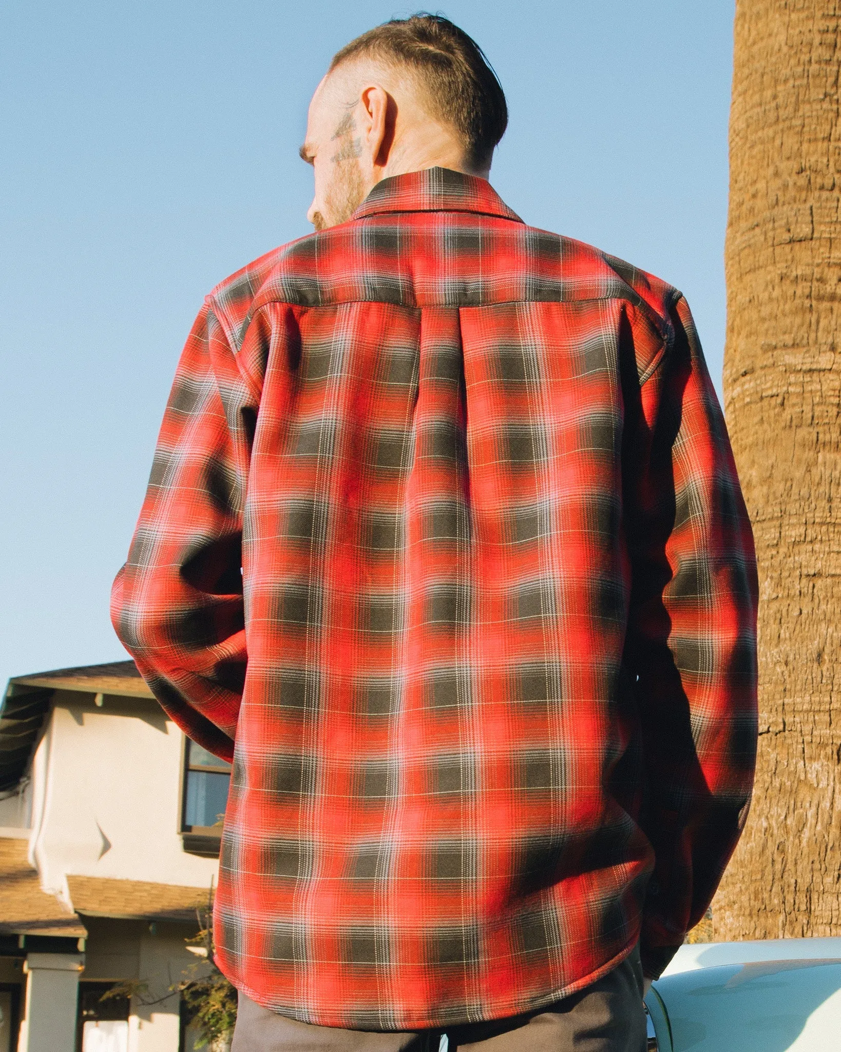 Johnny Sherpa Lined Flannel Jacket