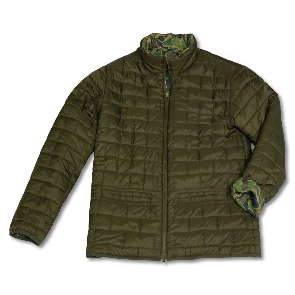 Kevin's Reversible Vintage Camo Quilted Puffer Jacket