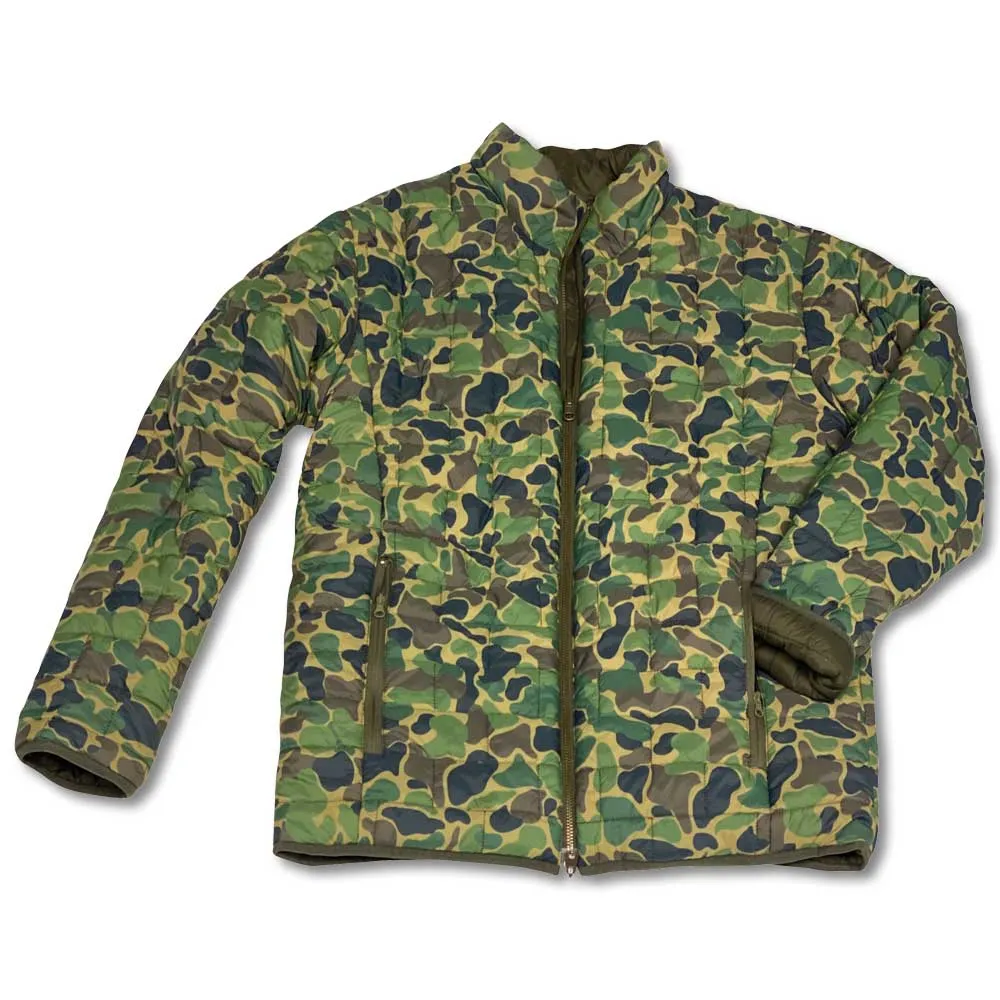 Kevin's Reversible Vintage Camo Quilted Puffer Jacket