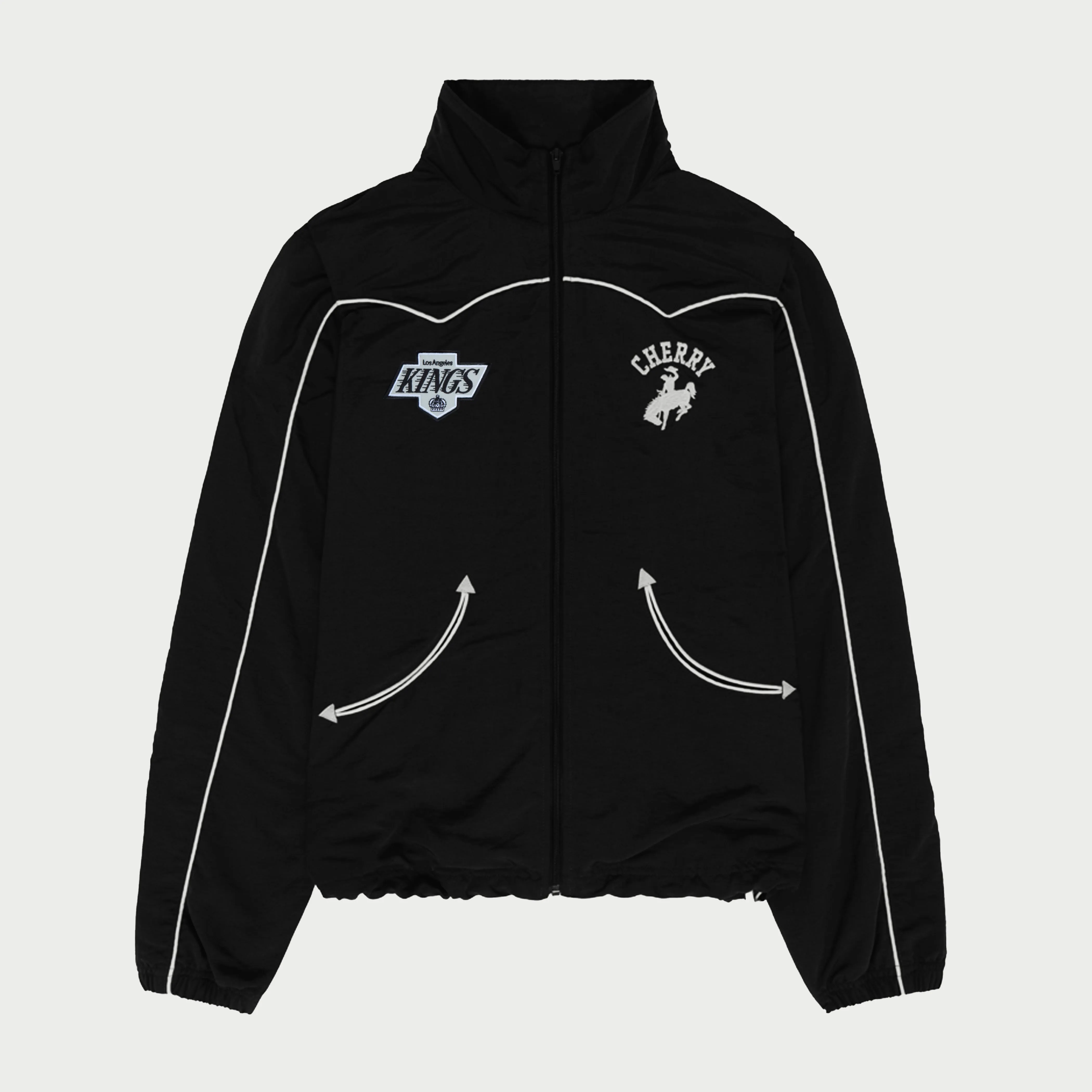 Kings Western Track Jacket (Black)