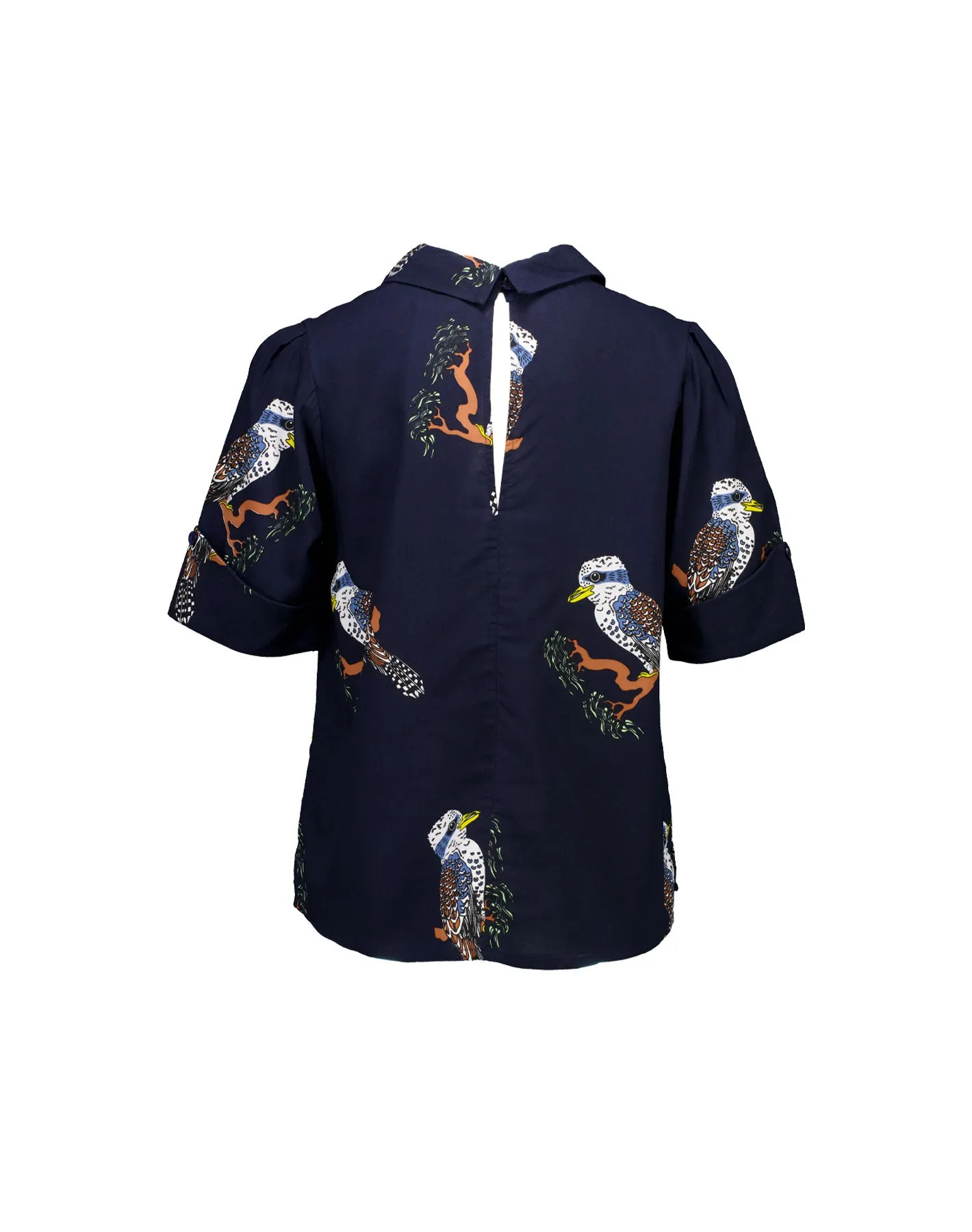 Kookaburra Wing Collar Top