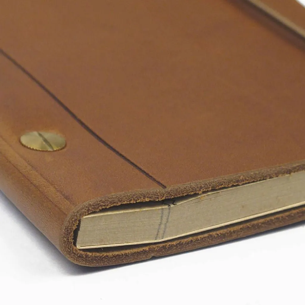 La Compagnie Du Kraft Refillable Leather Journal - A6