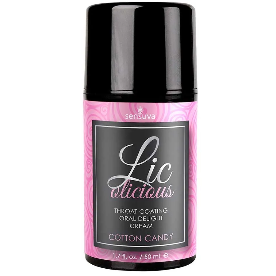 Lic-O-Licious Throat Coating Flavored Oral Sex Cream 1.7 oz