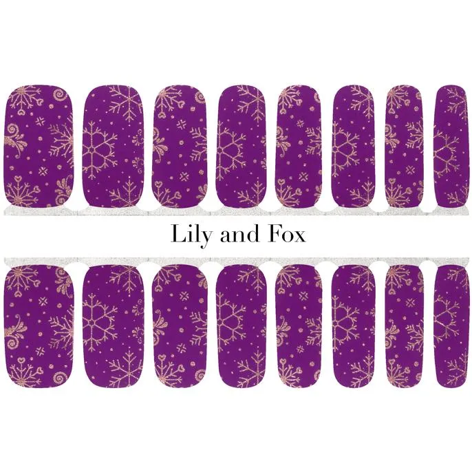 Lily And Fox - Nail Wrap - Sugar Plum Fairy