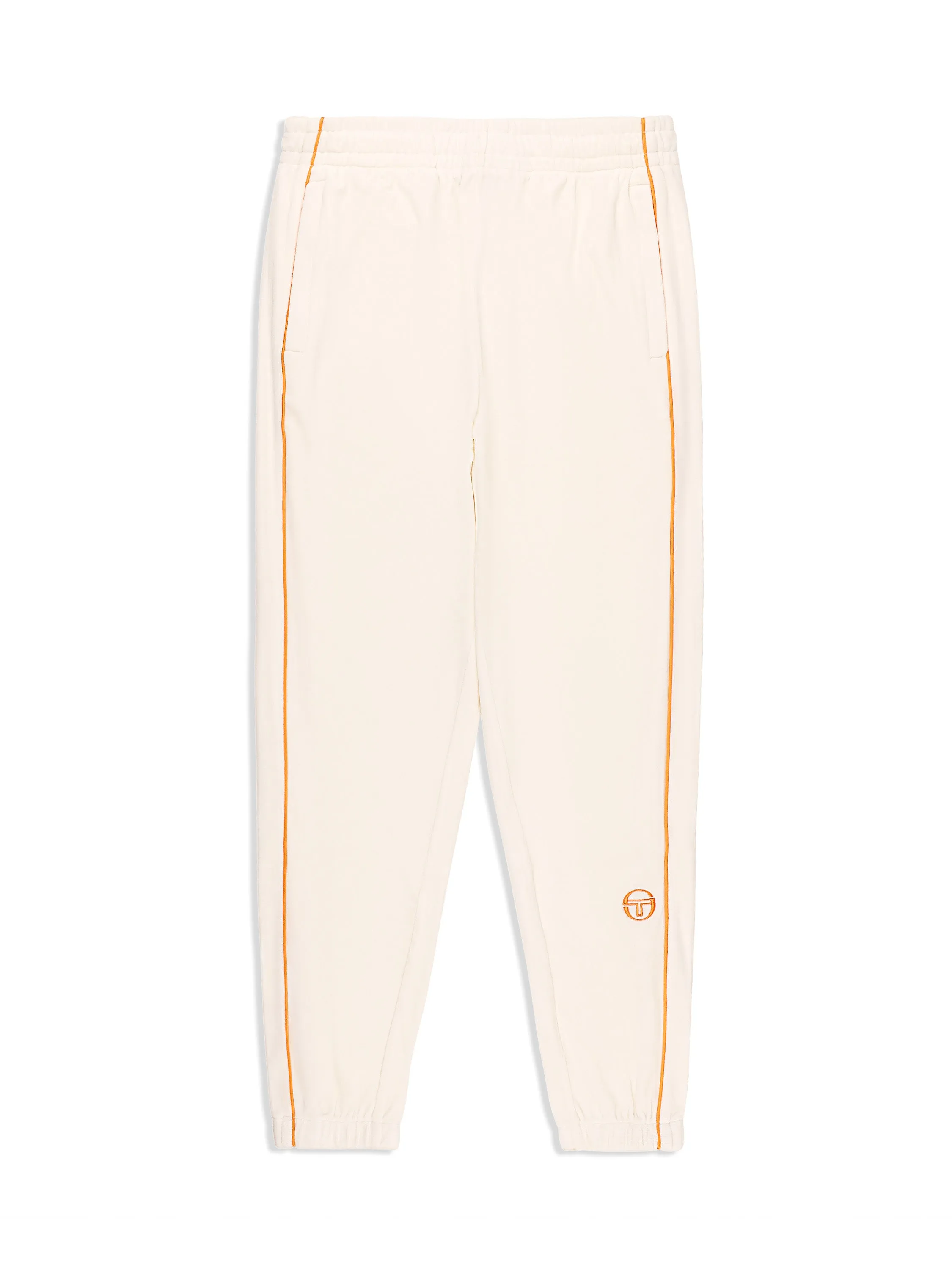 Lioni Velour Track Pant Archivio- Gardenia