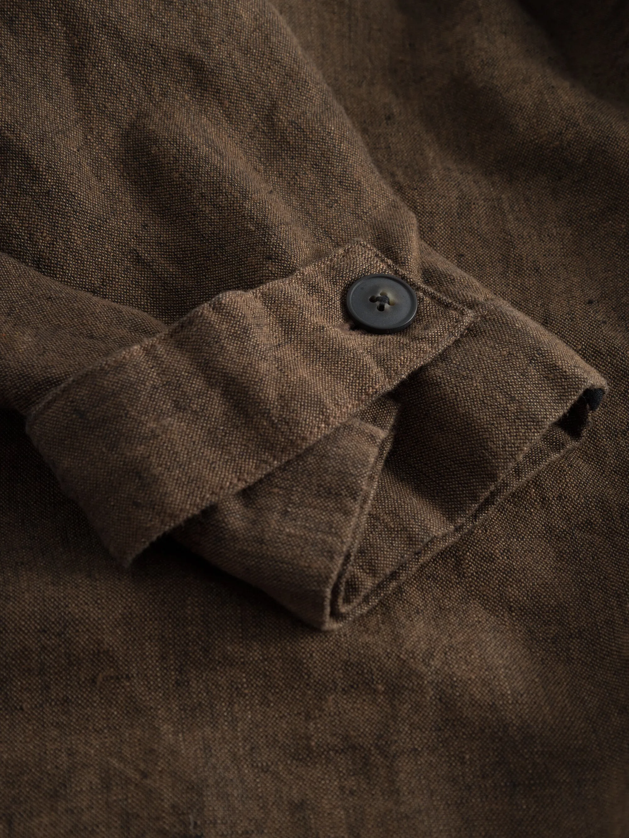 Loose linen car coat - Cub