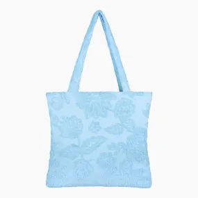 Lucia Sky Towelling Tote Bag