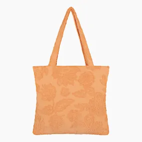 Lucia Tangelo Toweling Tote Bag