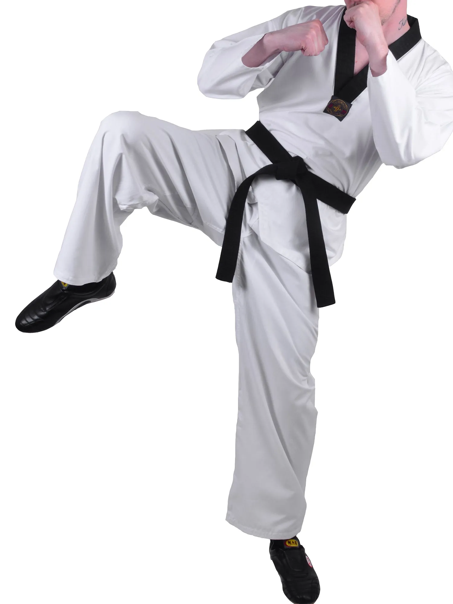 MAR-038B | WT Taekwondo Student Uniform for Students   FREE BELT