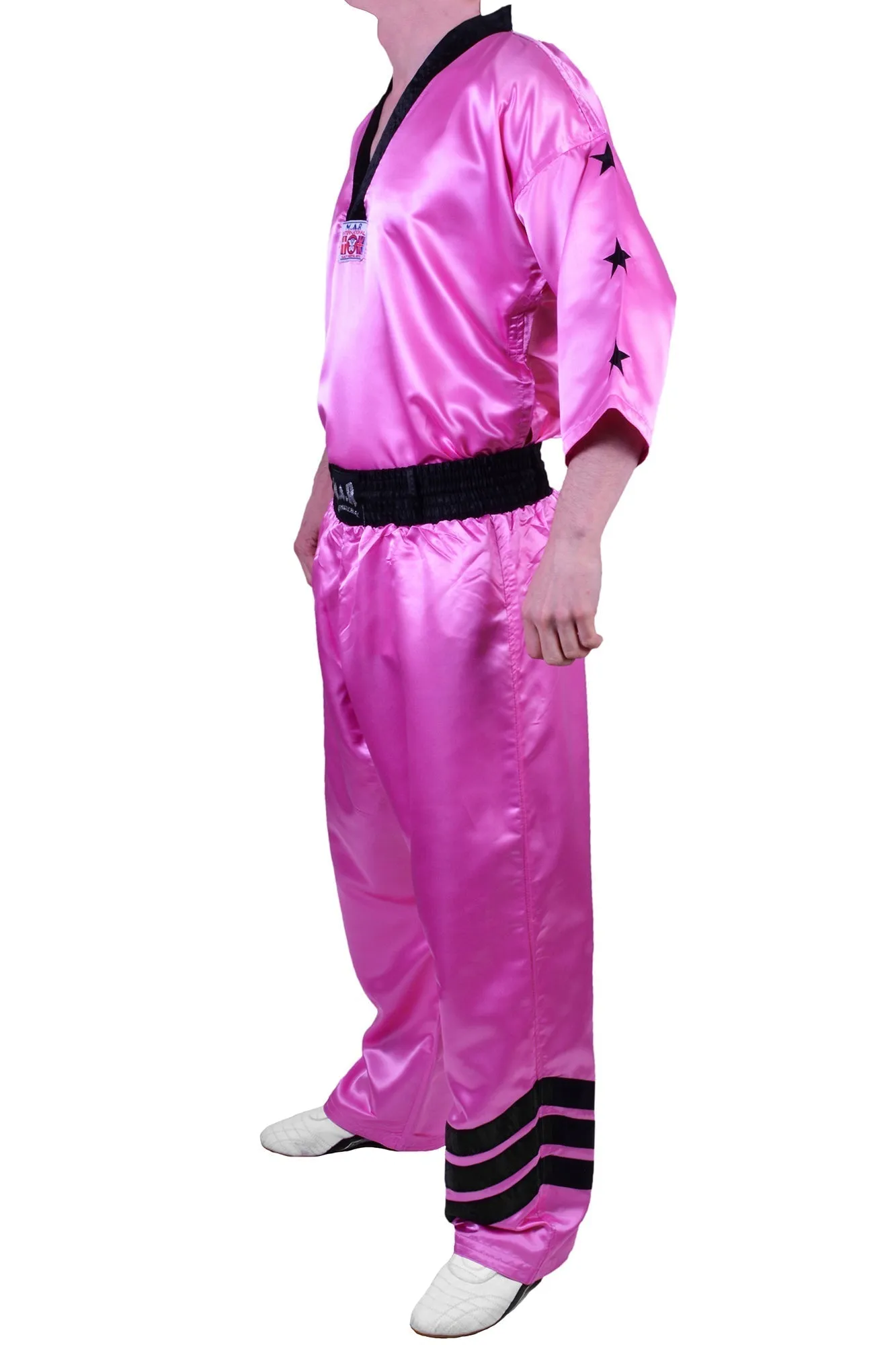 MAR-053B | Pink & Black Freestyle Uniform w/ Stripes/Stars