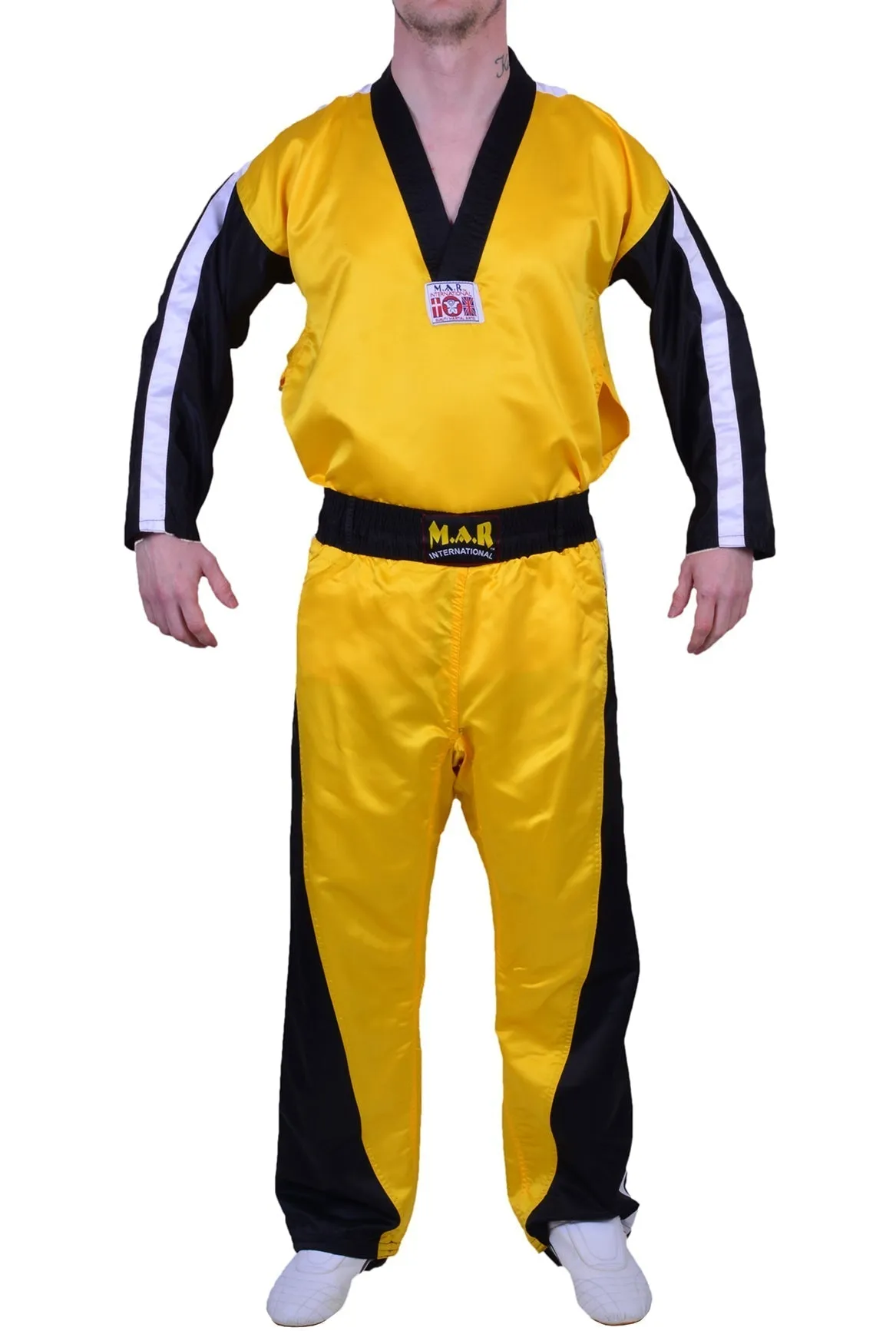 MAR-055 |  Yellow & Black Freestyle Uniform