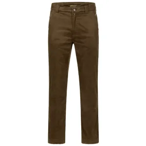 Marlon Suede Trousers - Dark Brown by Blaser