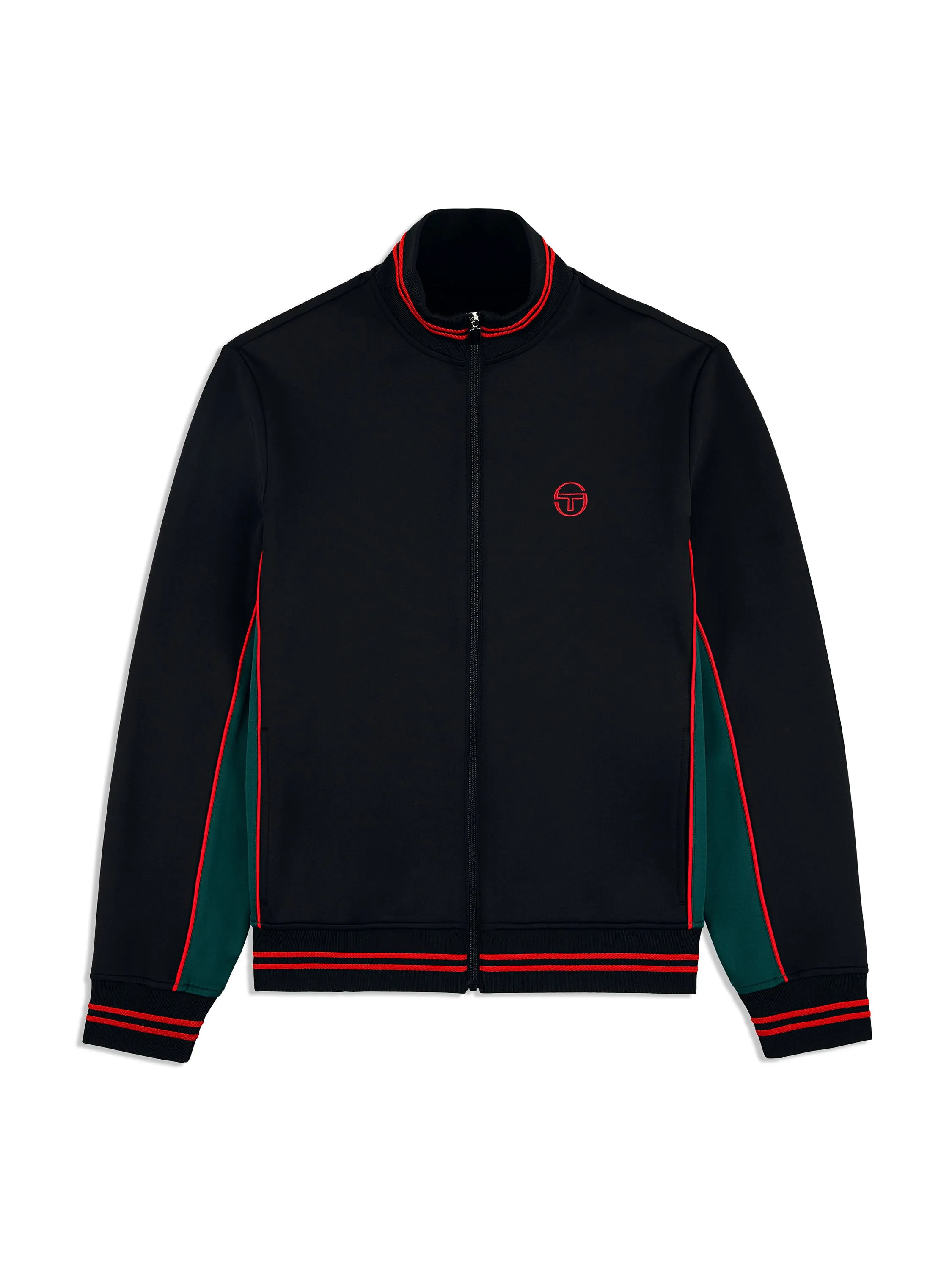 Melfi Diver Track Jacket- Black Beauty