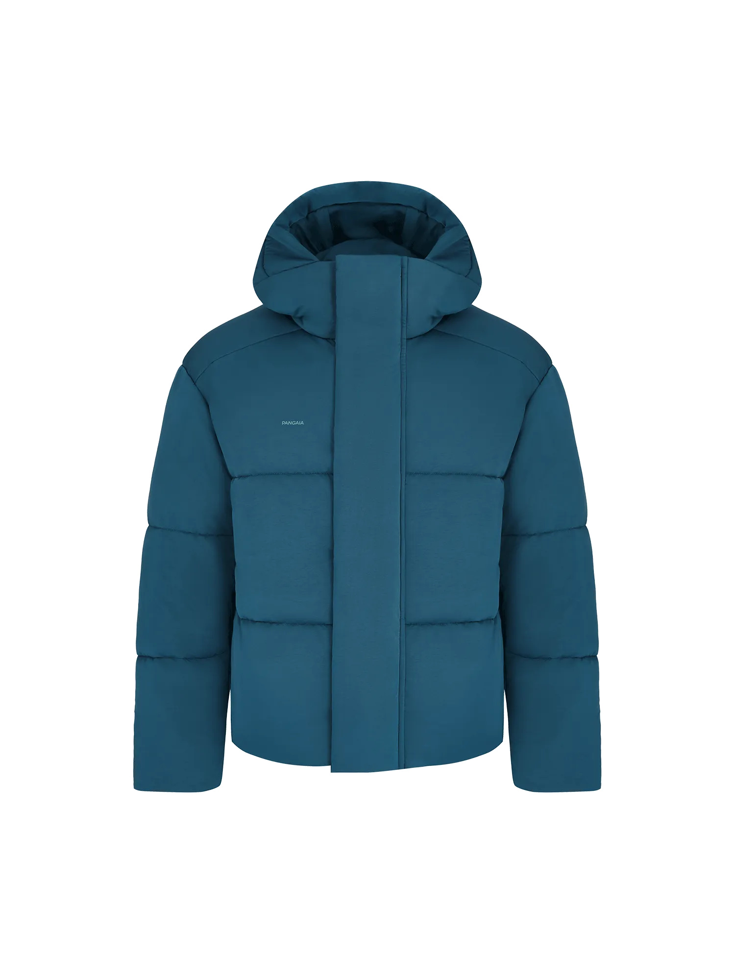 Men’s Flower-Warmth Recycled Nylon Puffer—storm blue