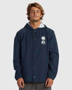 Mens Rain Cloud Hooded Track Jacket