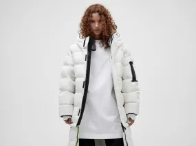 Nas Oversized Puffer Coat - White